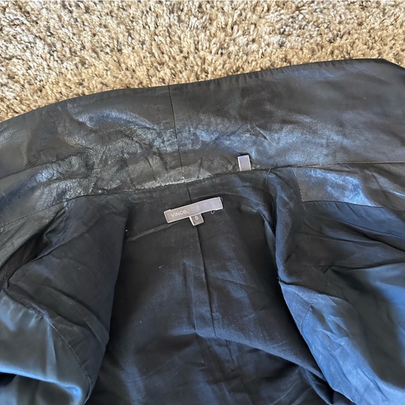 Vince Leather Scuba Moto Jacket - Picture 15 of 15